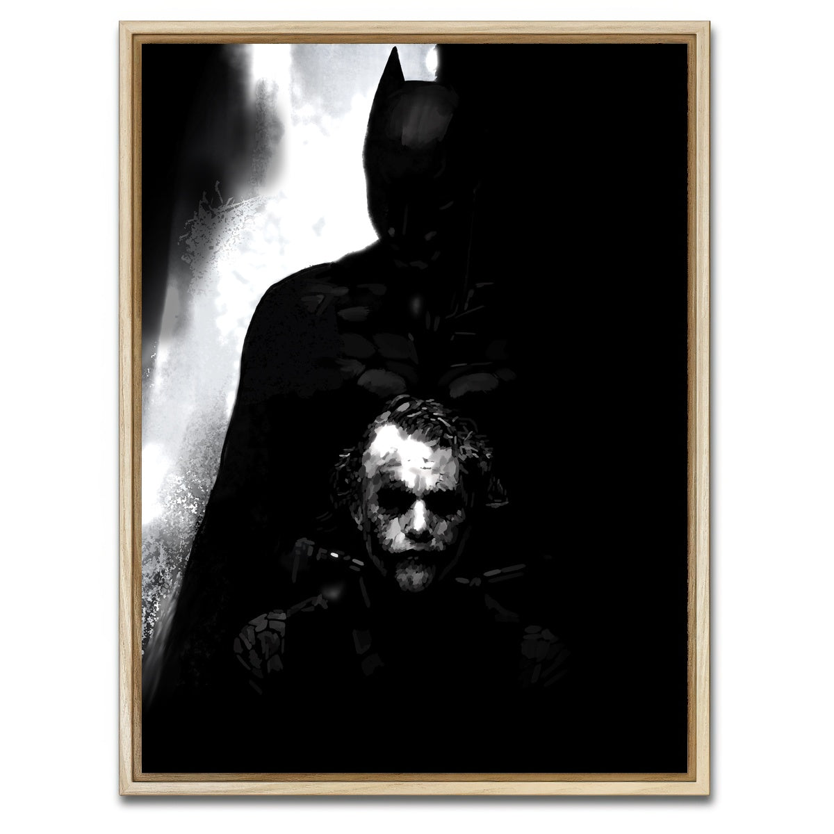 AUTO-MOCKUP WHITE | Do You Know How Many Of Your Friends I've Killed | 1 Piece | Natural Framed Canvas | group=3x4