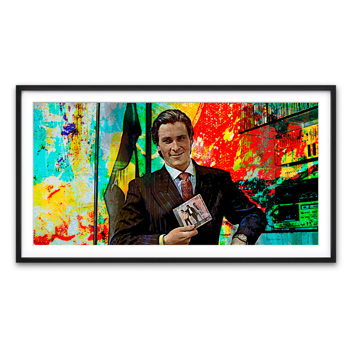 Framed Print 2x1 Black