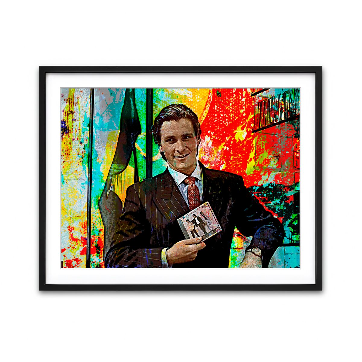 Framed Print 4x3 Black