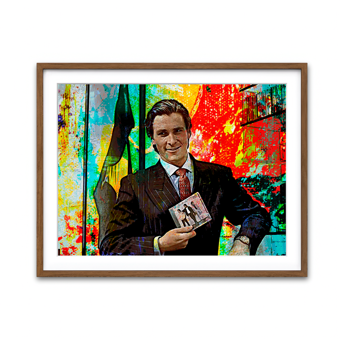 Framed Print 4x3 Walnut