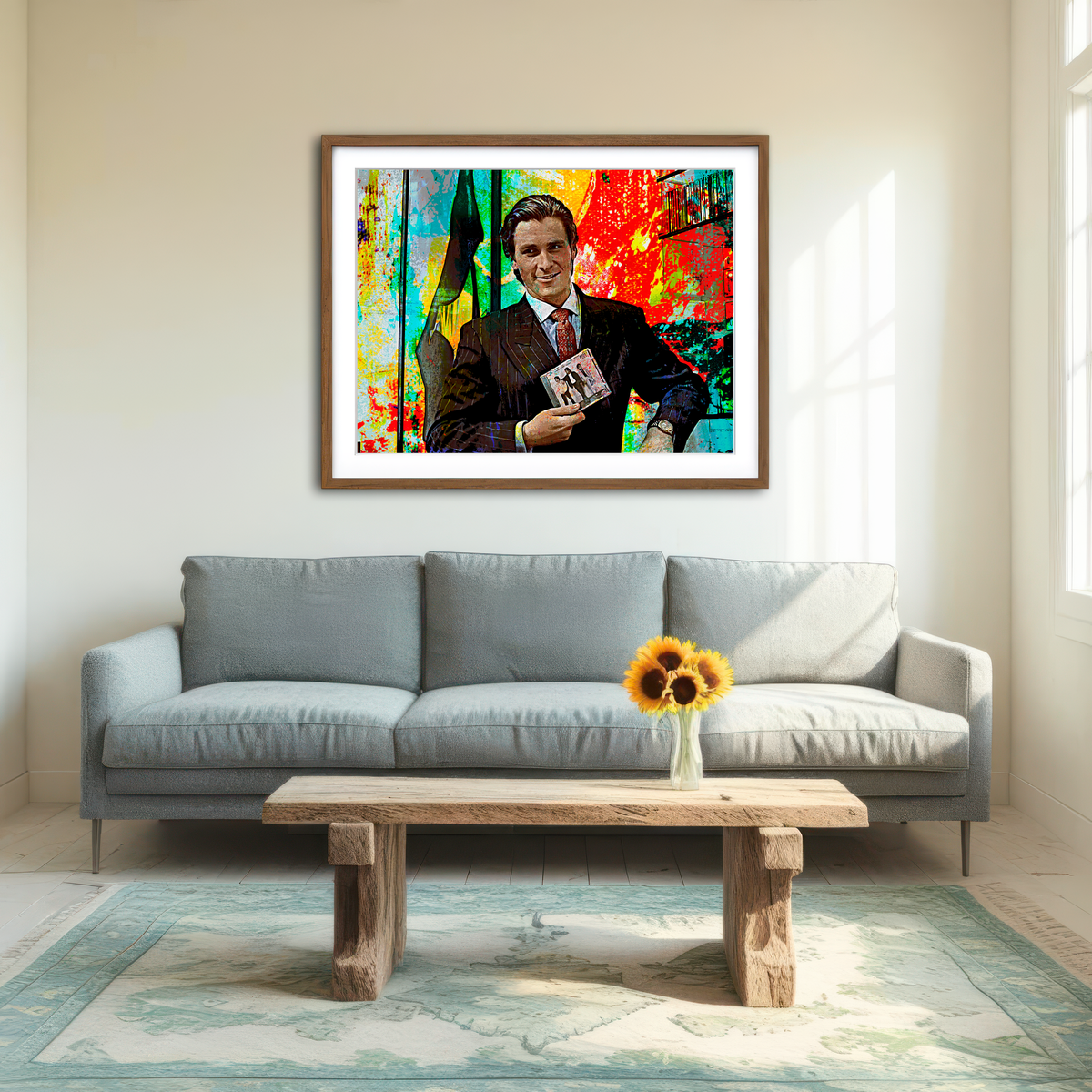 AUTO-MOCKUP ROOM | Do You Like Huey Lewis and the News Wall Art