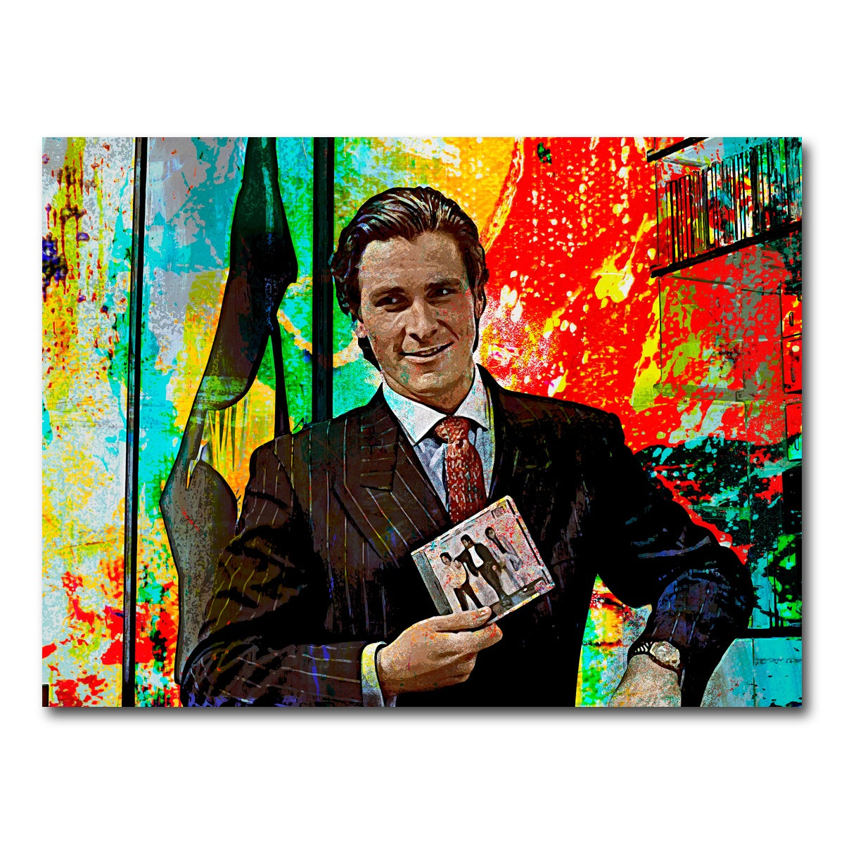 AUTO-MOCKUP WHITE | Do You Like Huey Lewis and the News | 1 Piece | Gallery Wrap Canvas | group=4x3