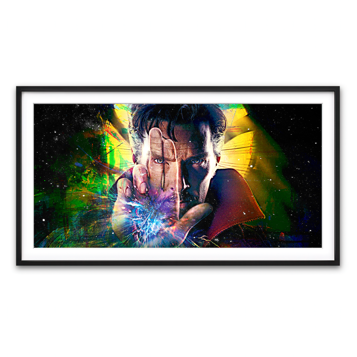 Framed Print 2x1 Black