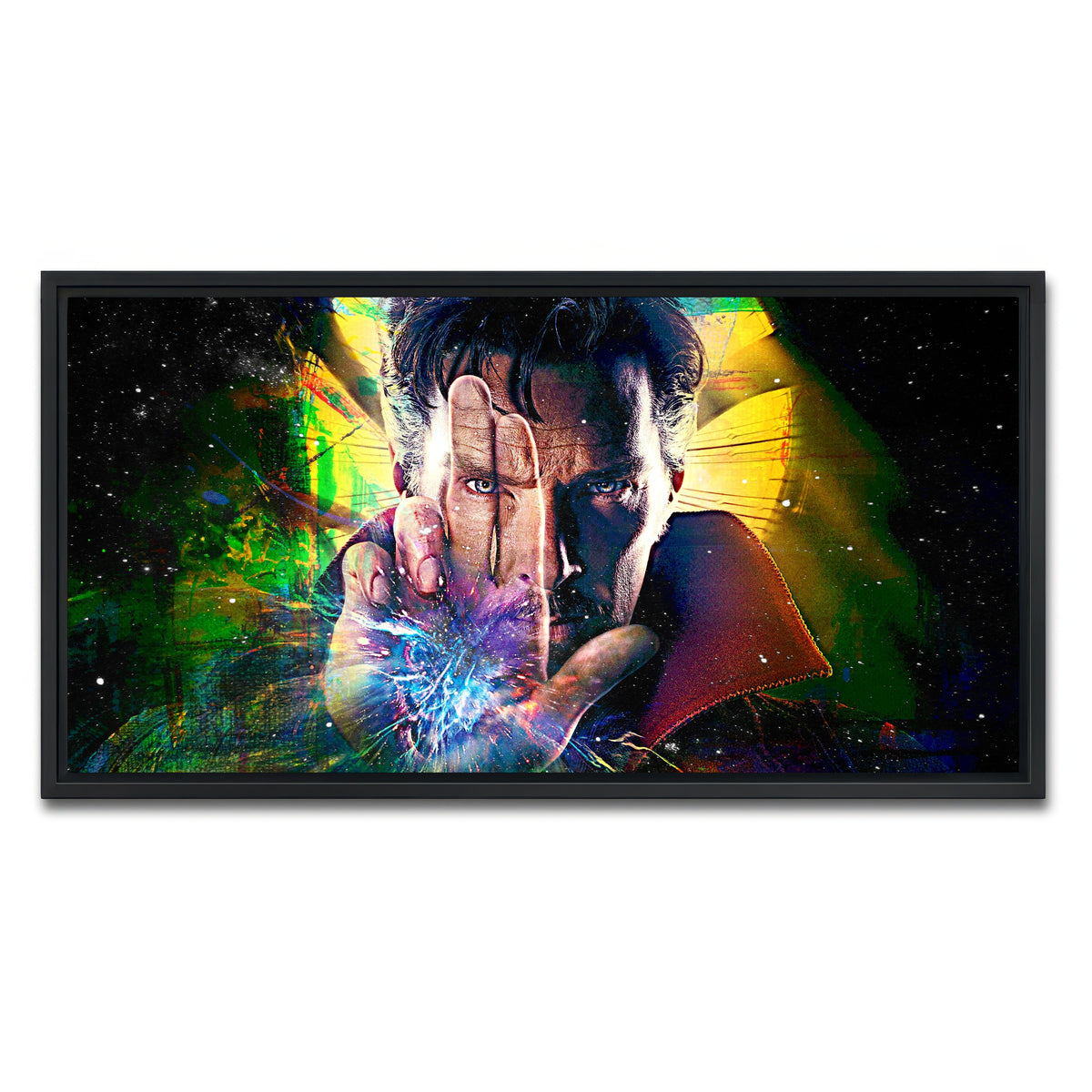 AUTO-MOCKUP WHITE | Doc Strange | 1 Piece | Black Framed Canvas | group=2x1