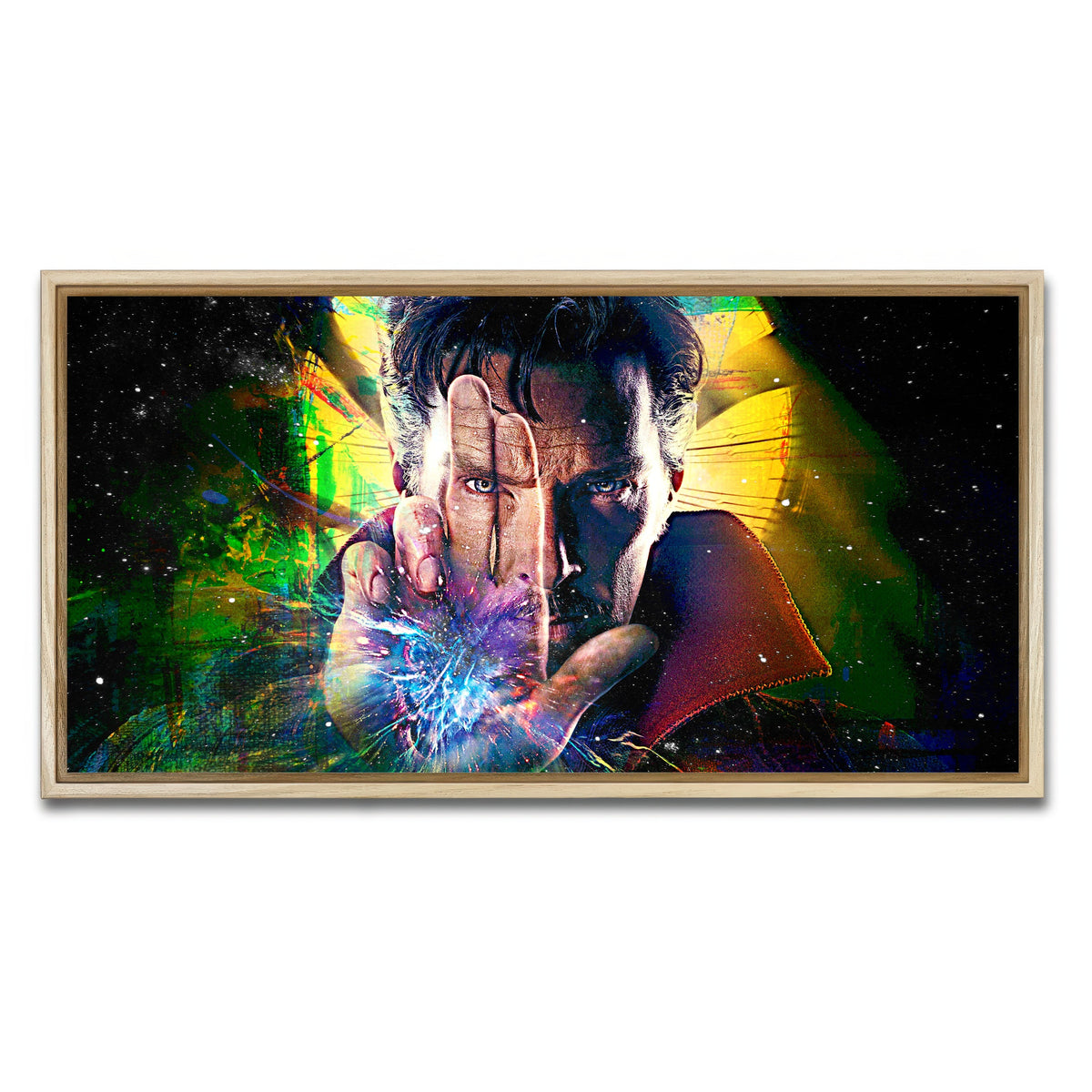 AUTO-MOCKUP WHITE | Doc Strange | 1 Piece | Natural Framed Canvas | group=2x1