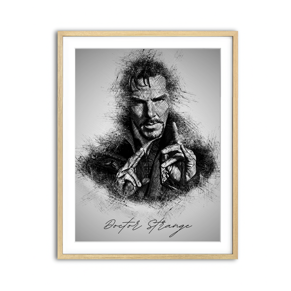 Framed Print 3x4 Natural