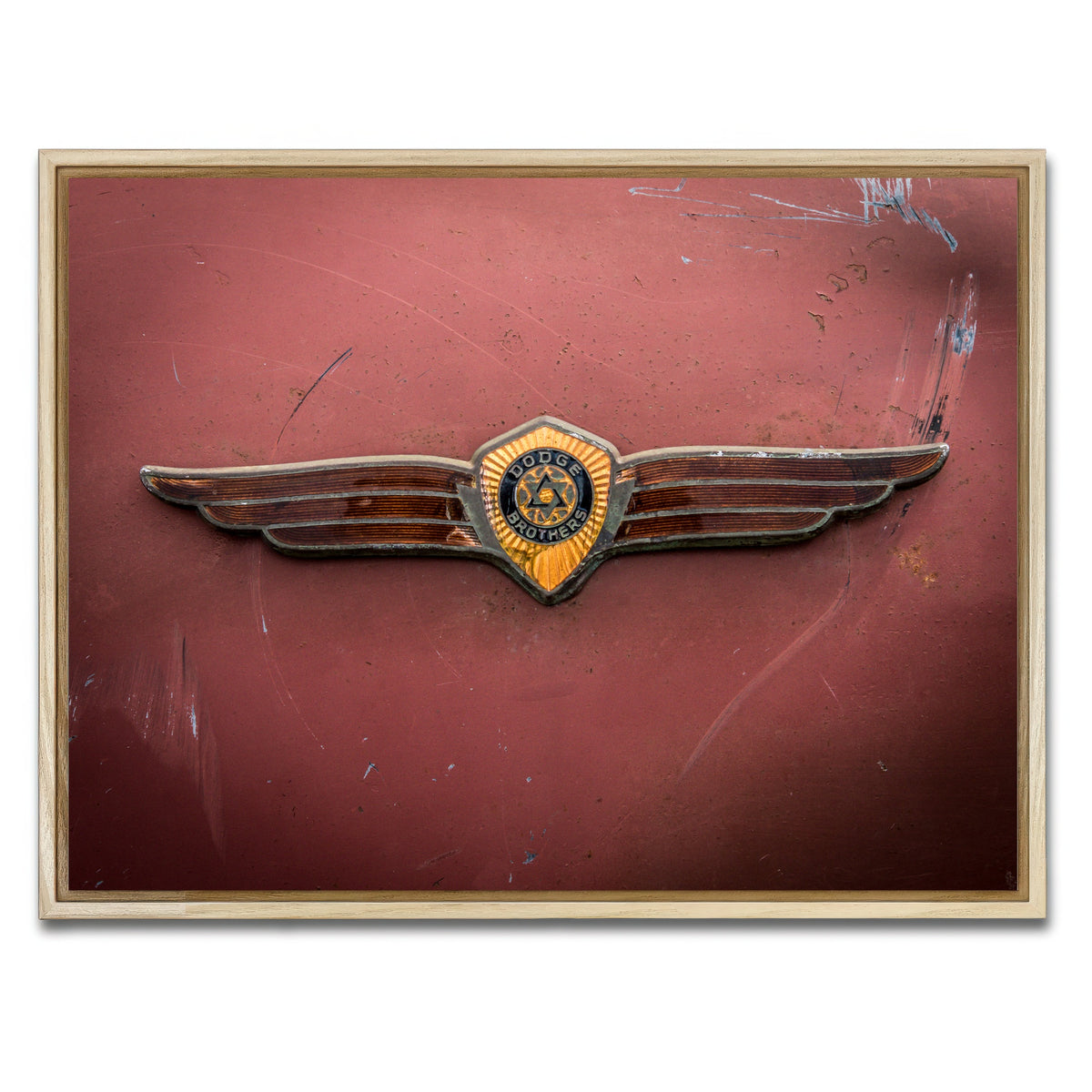 AUTO-MOCKUP WHITE | Dodge Brothers | 1 Piece | Natural Framed Canvas | group=4x3