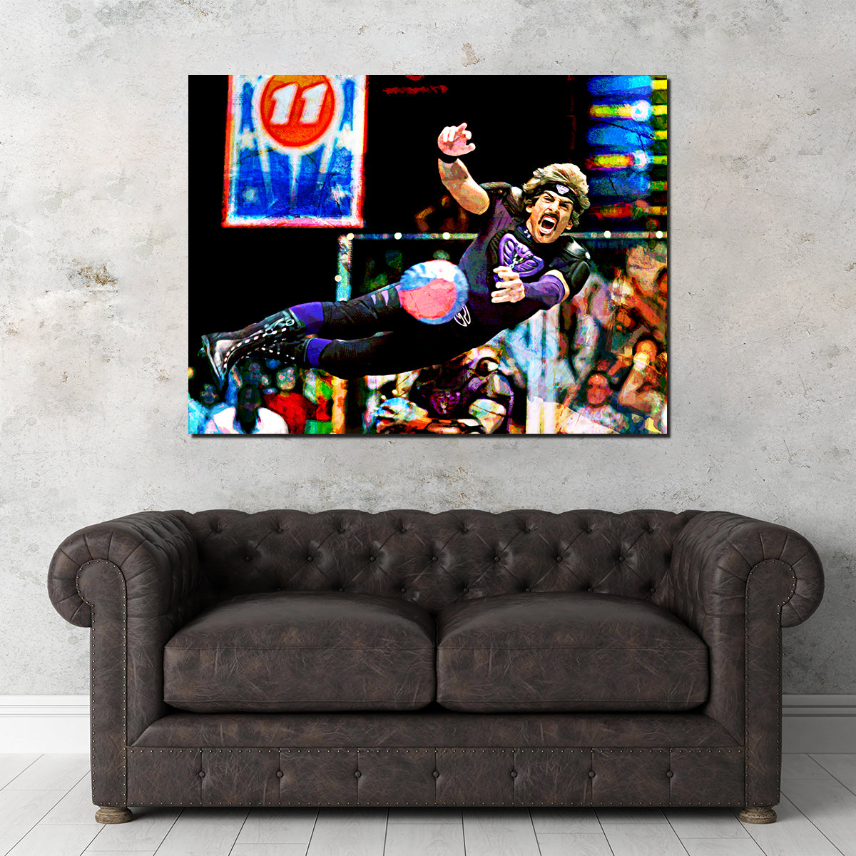 Dodgeball Gym Wall Art