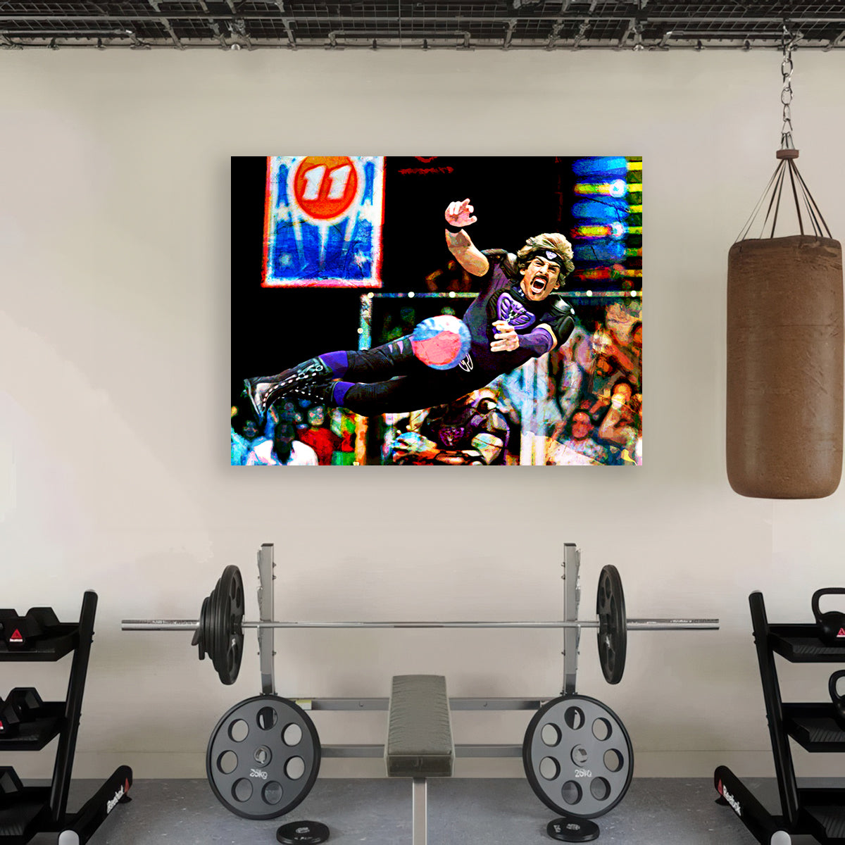 Dodgeball Gym Wall Art