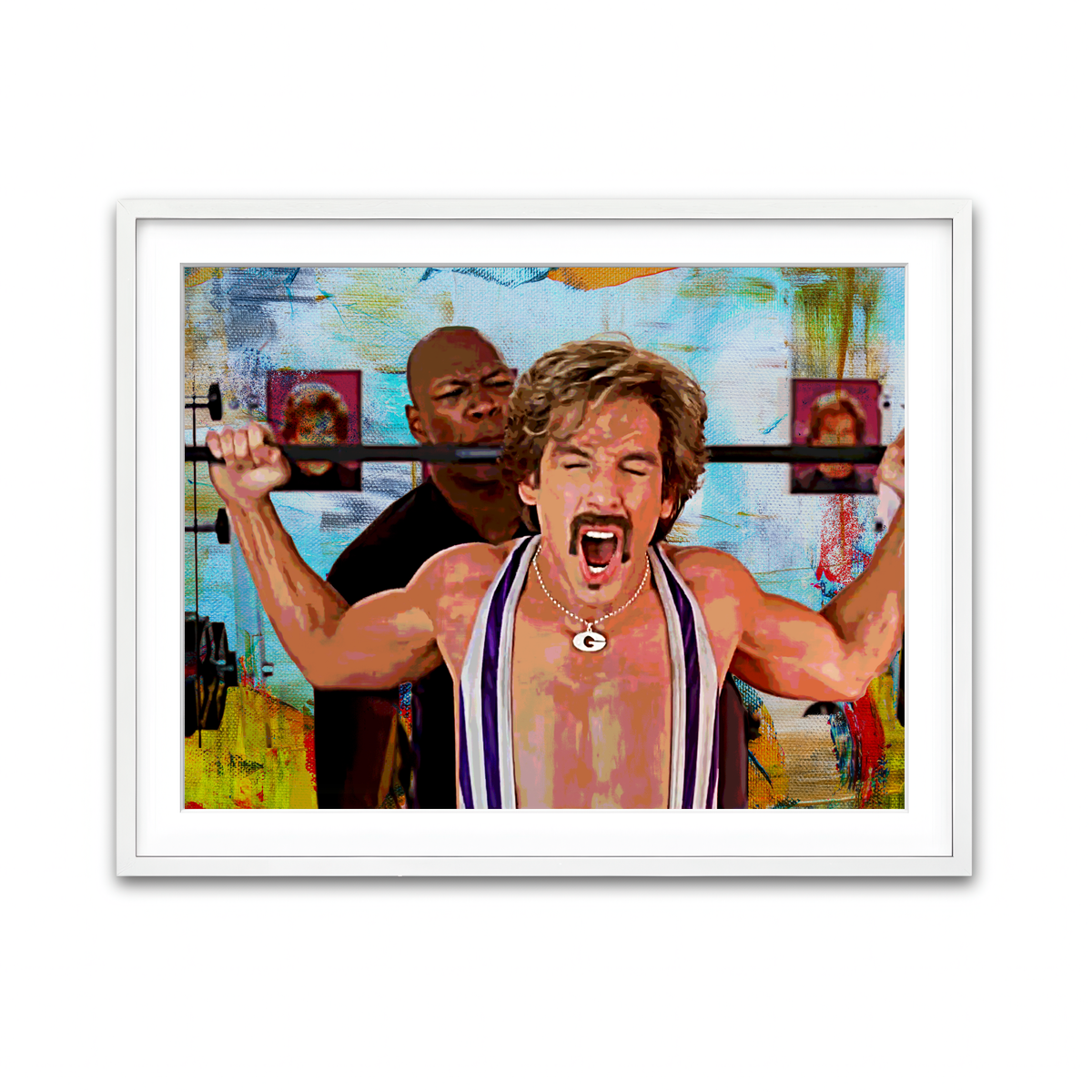 Framed Print 4x3 White