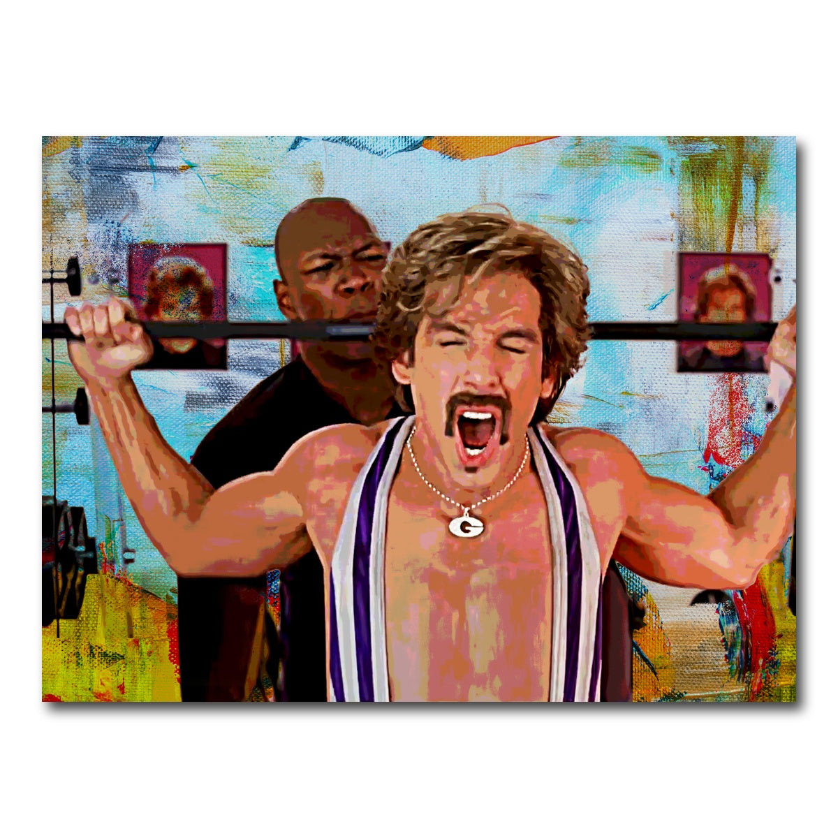 AUTO-MOCKUP WHITE | Dodgeball White Goodman | 1 Piece | Gallery Wrap Canvas | group=4x3