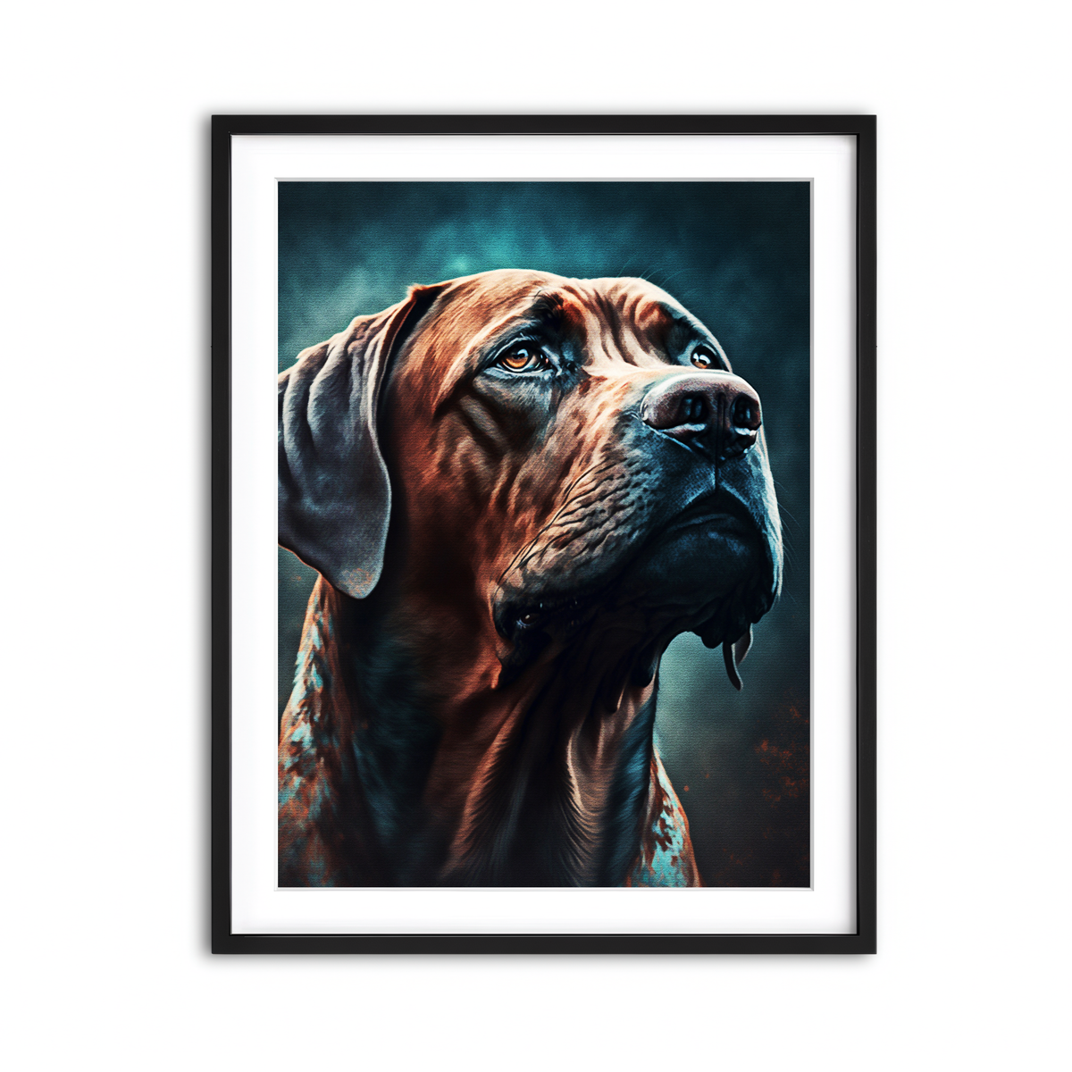 Framed Print 3x4 Black