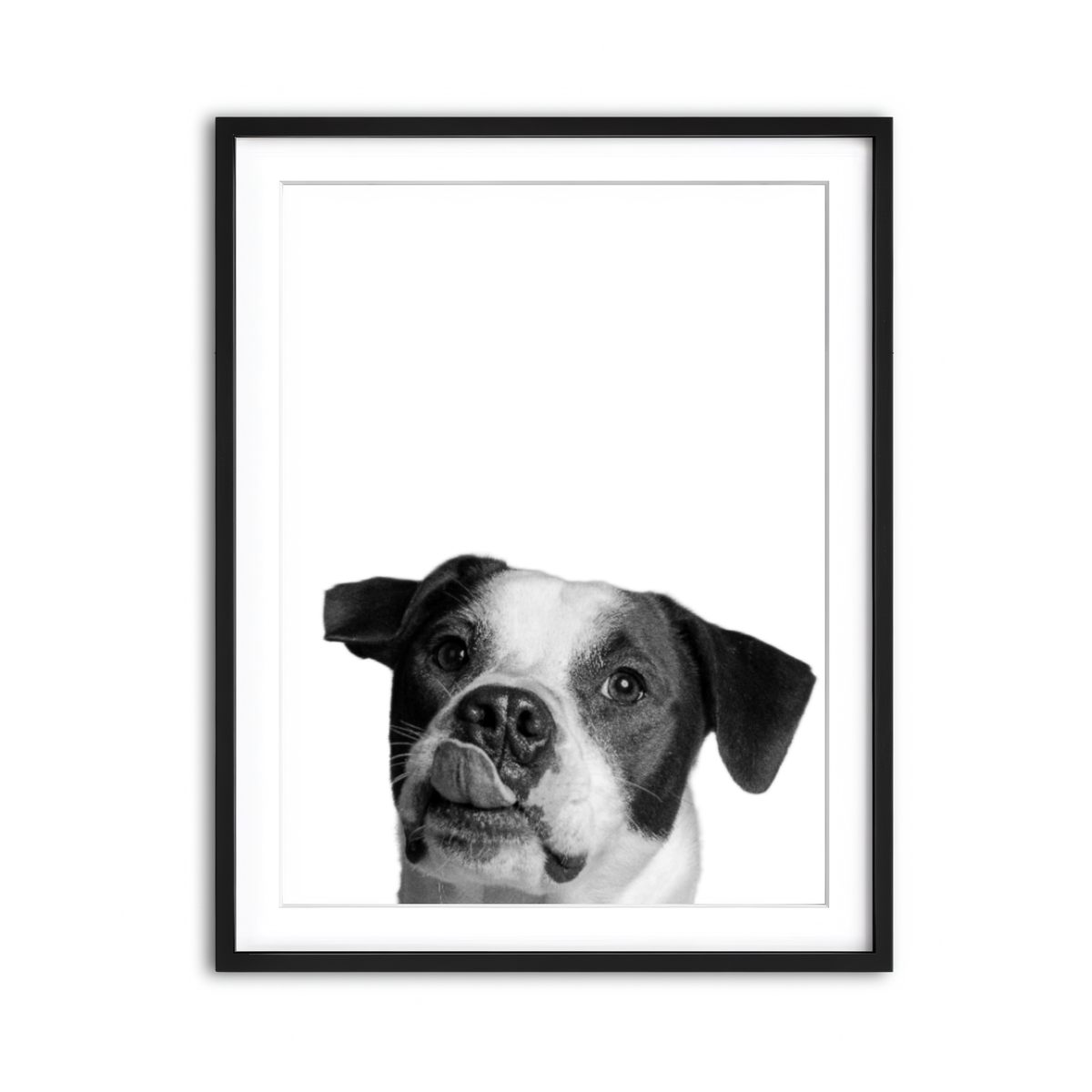 Framed Print 3x4 Black