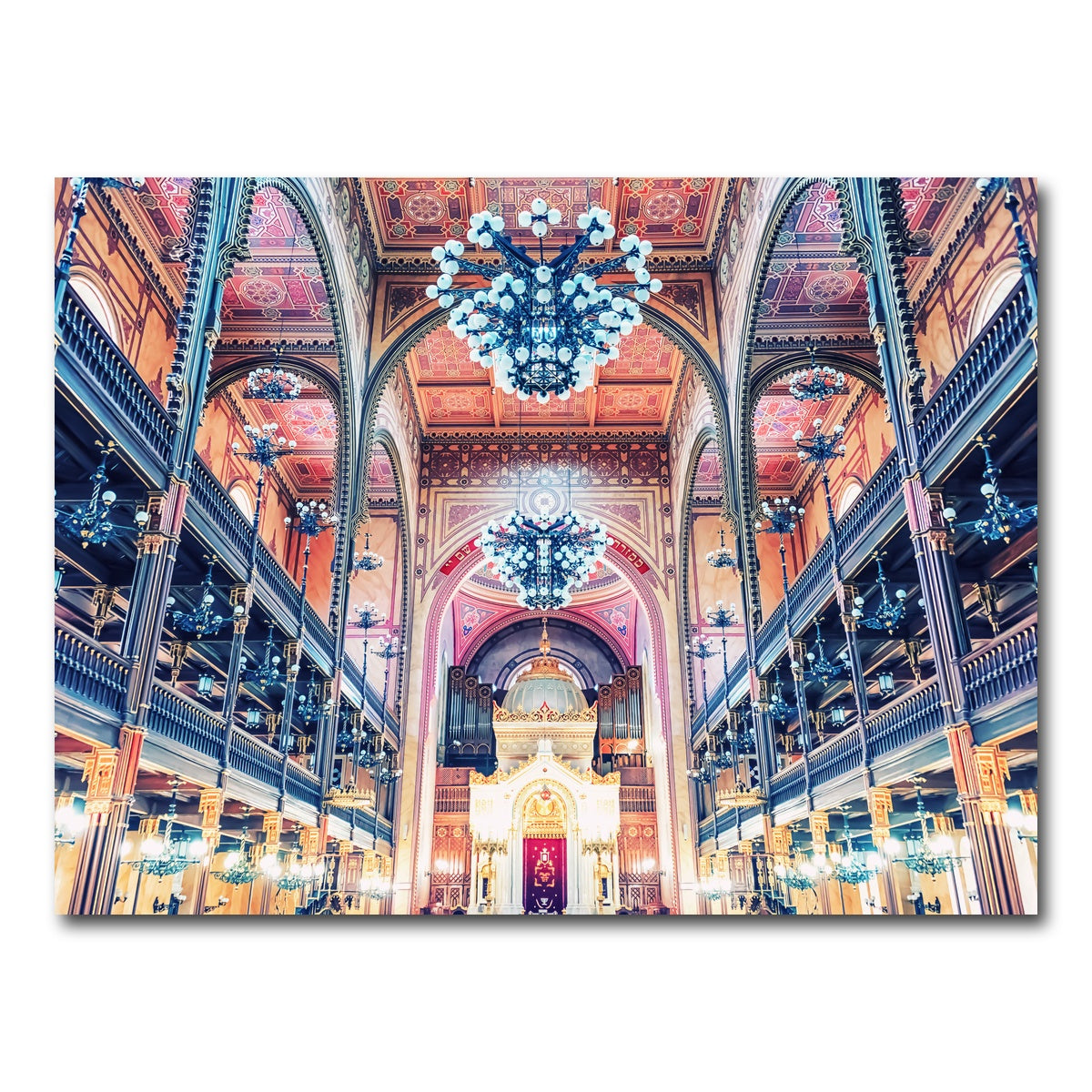 AUTO-MOCKUP WHITE | Dohany Street Synagogue | 1 Piece | Gallery Wrap Canvas | group=4x3