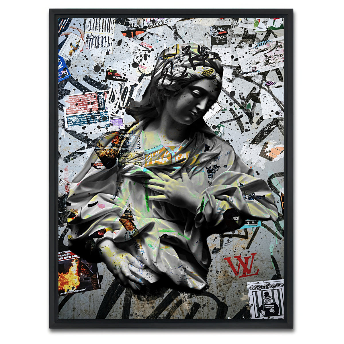 AUTO-MOCKUP WHITE | Domenico Guidi | 1 Piece | Black Framed Canvas | group=3x4