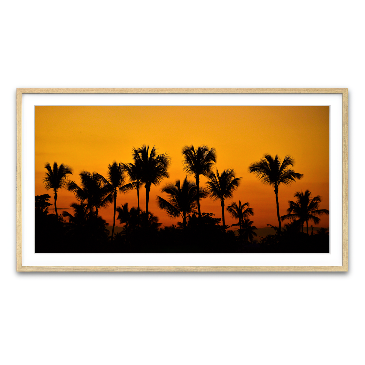 Framed Print 2x1 Natural