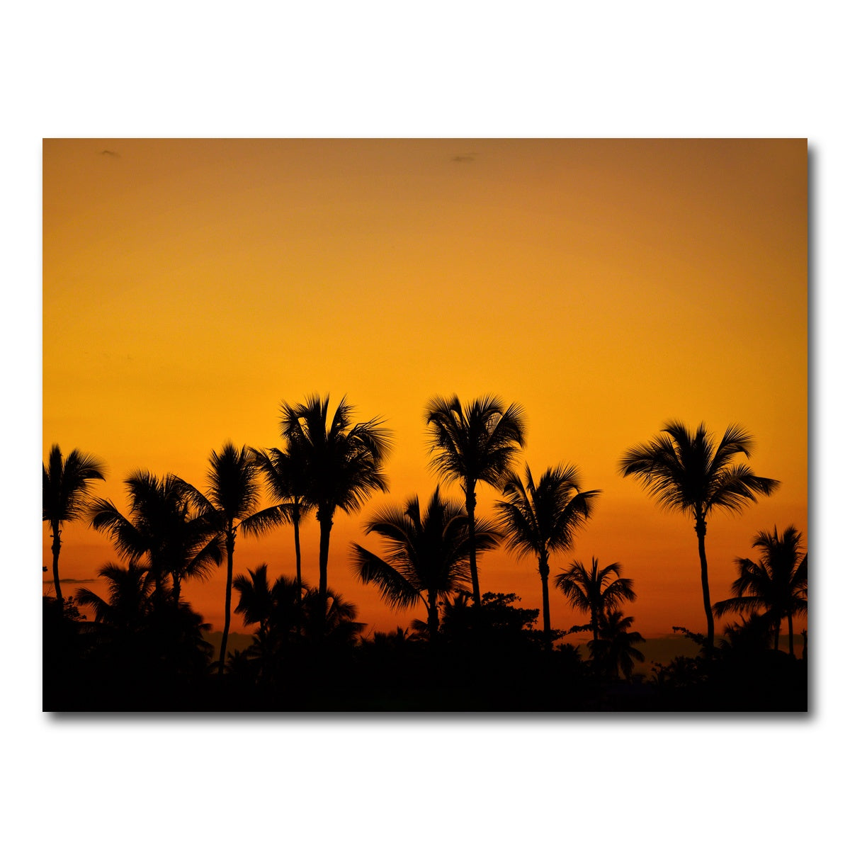 AUTO-MOCKUP WHITE | Dominican Sunset 2 | 1 Piece | Gallery Wrap Canvas | group=4x3