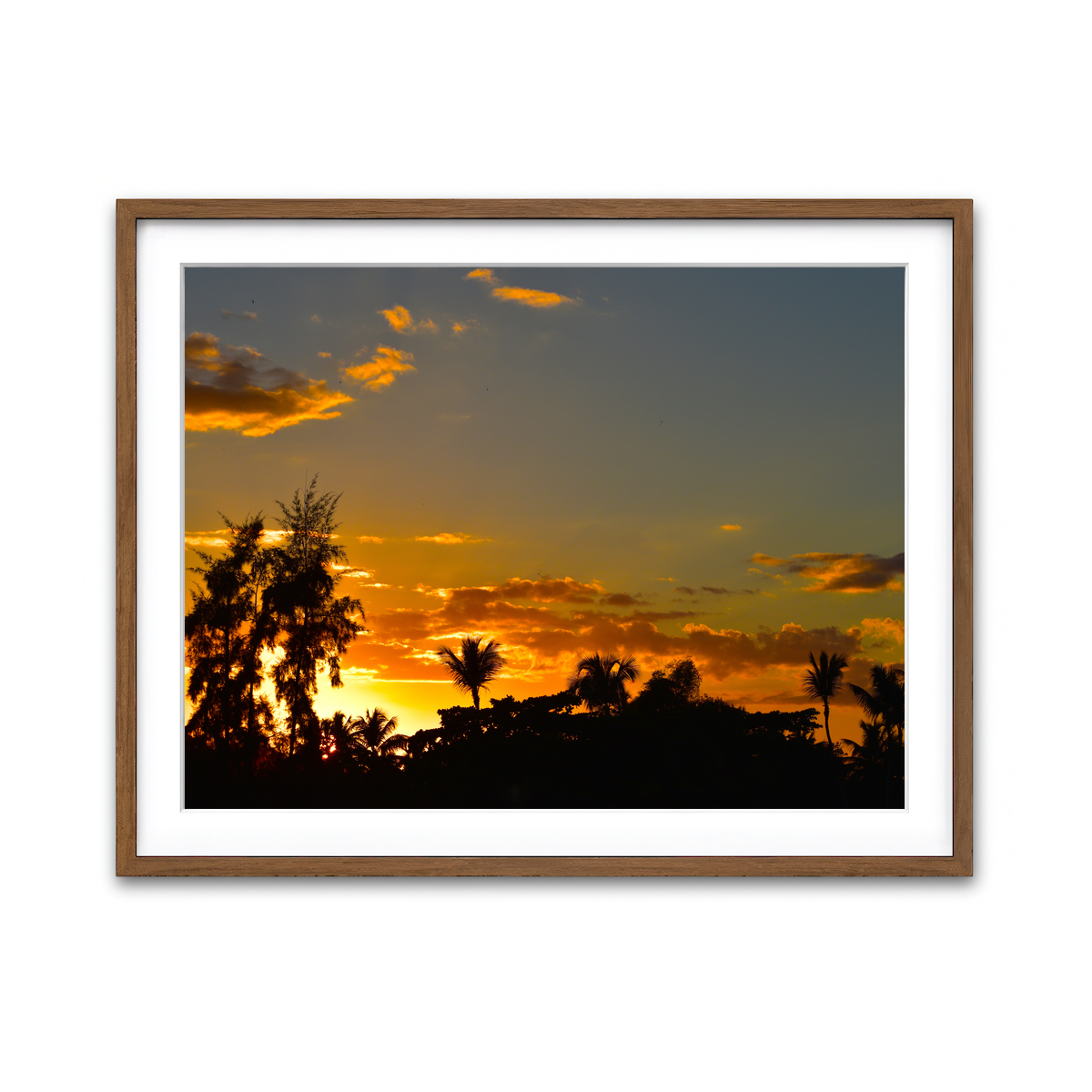 Framed Print 4x3 Walnut