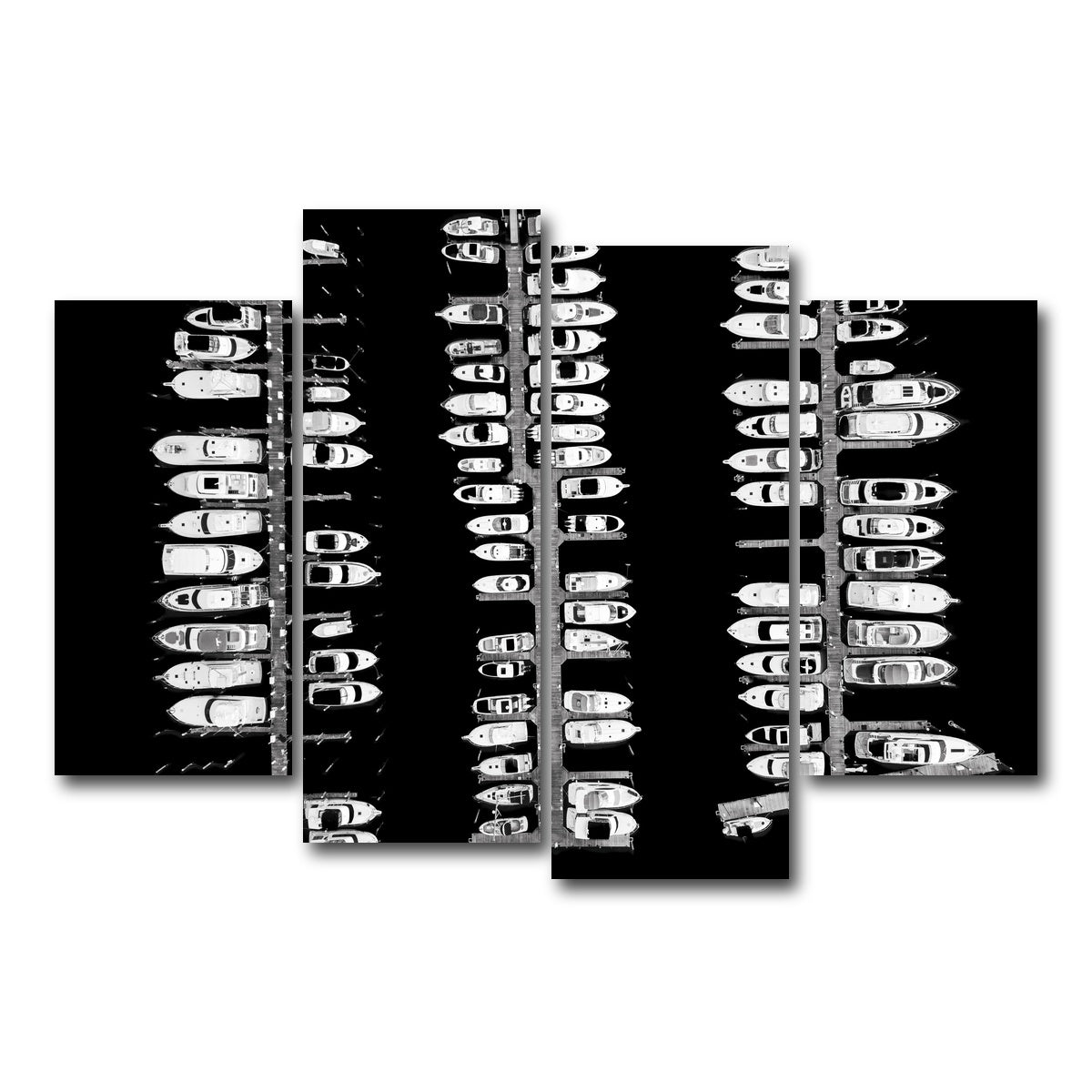 AUTO-MOCKUP WHITE | Dominos | 4 Piece | Gallery Wrap Canvas | group=4_short