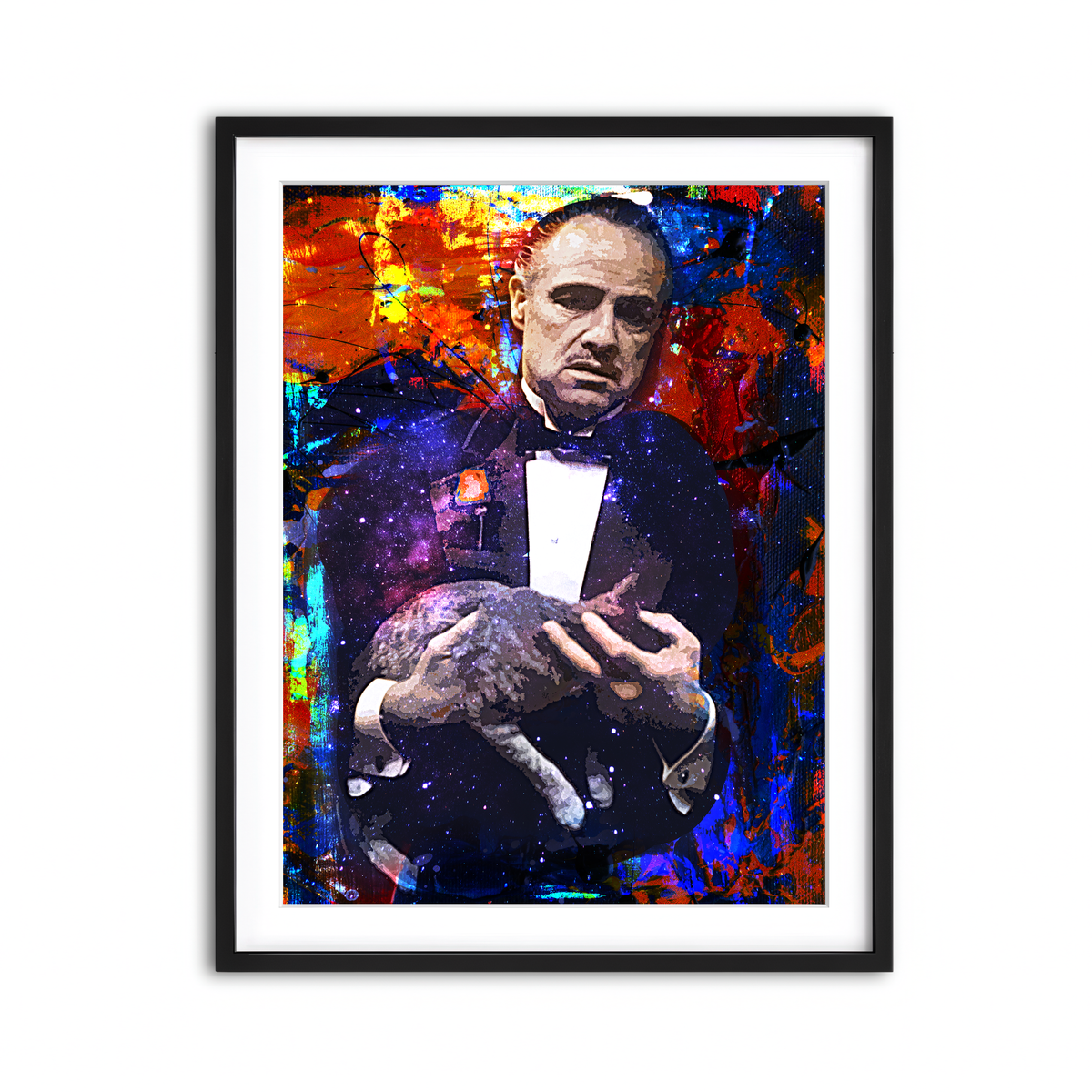 Framed Print 3x4 Black