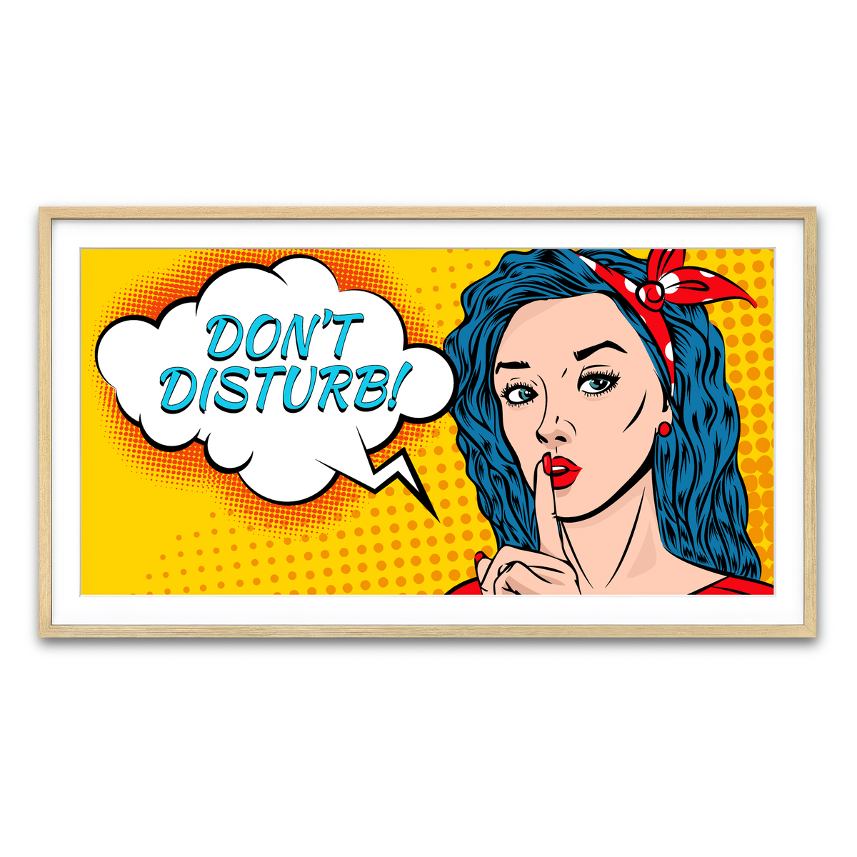 Framed Print 2x1 Natural