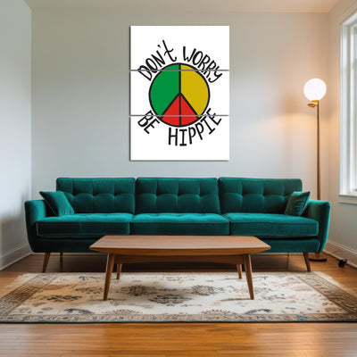 AUTO-MOCKUP ROOM | Don't Worry Be Hippie