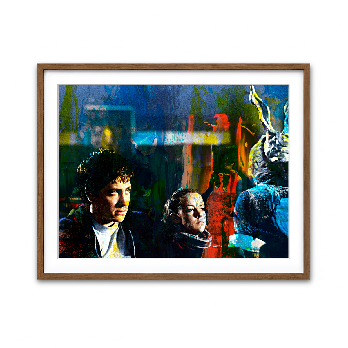 Framed Print 4x3 Walnut