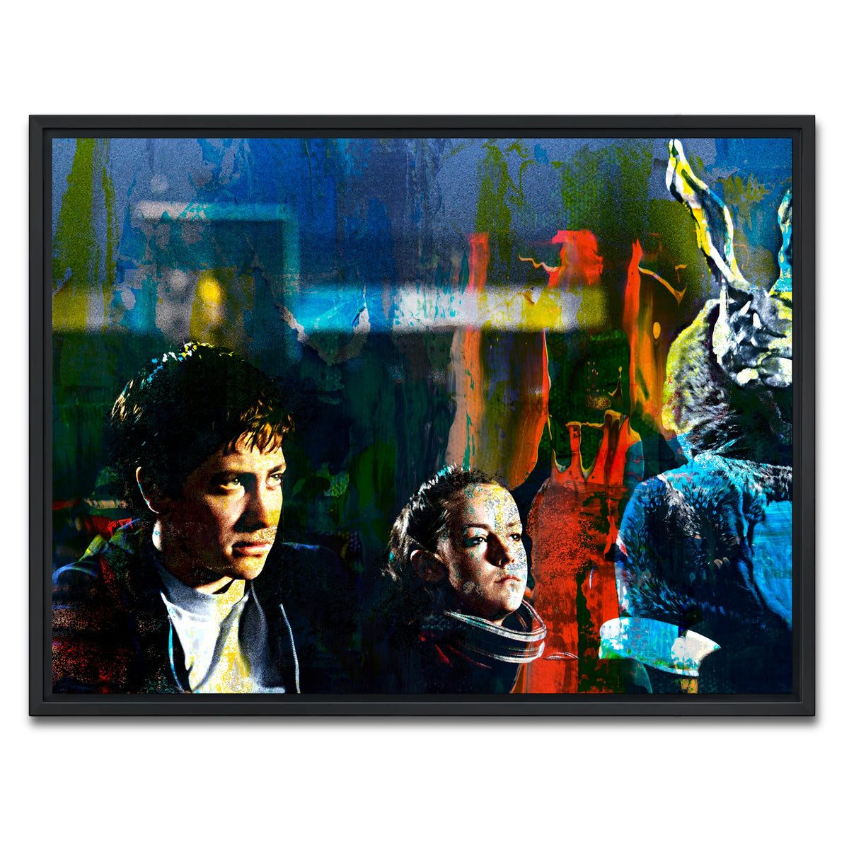 AUTO-MOCKUP WHITE | Donnie Darko | 1 Piece | Black Framed Canvas | group=4x3