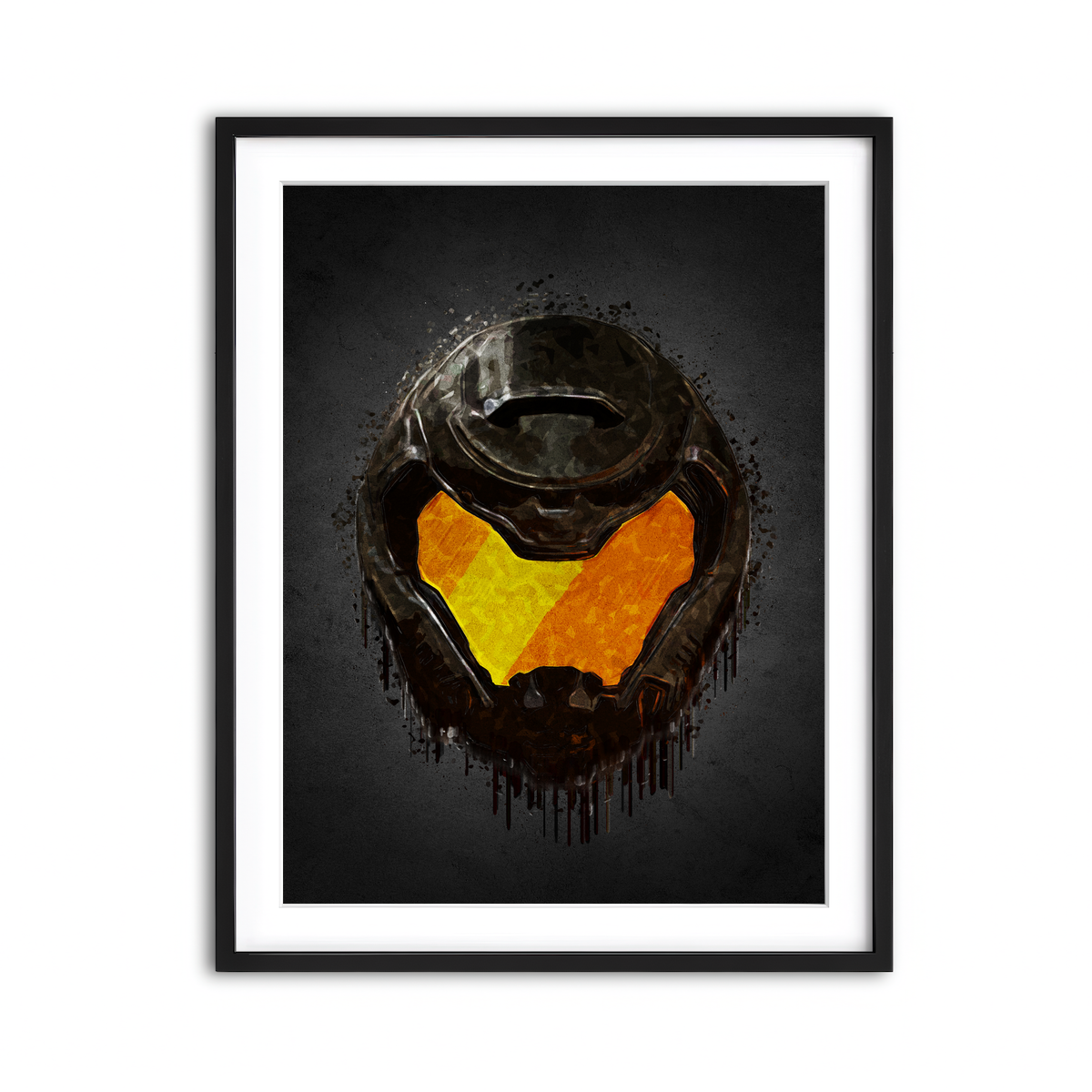 Framed Print 3x4 Black