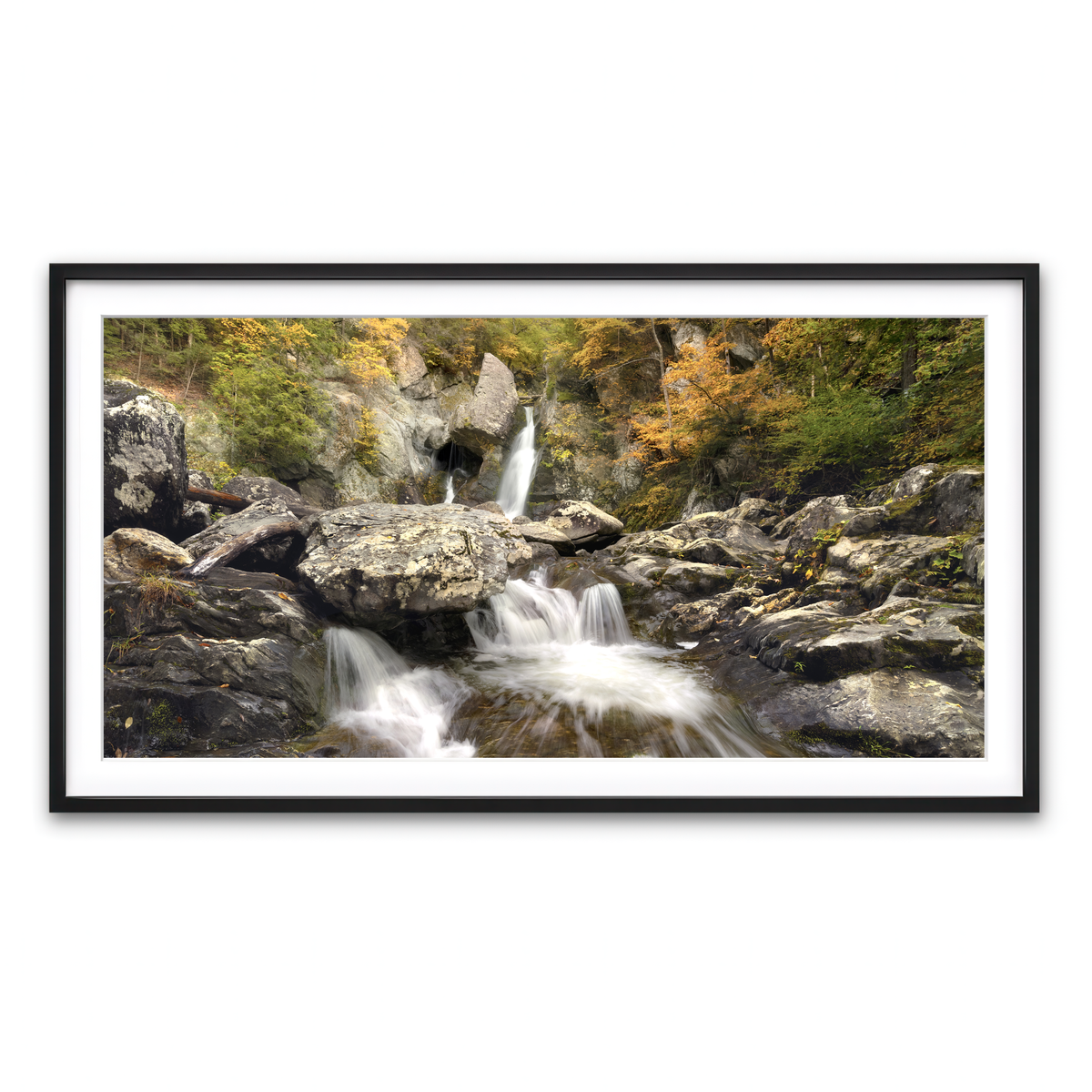 Framed Print 2x1 Black