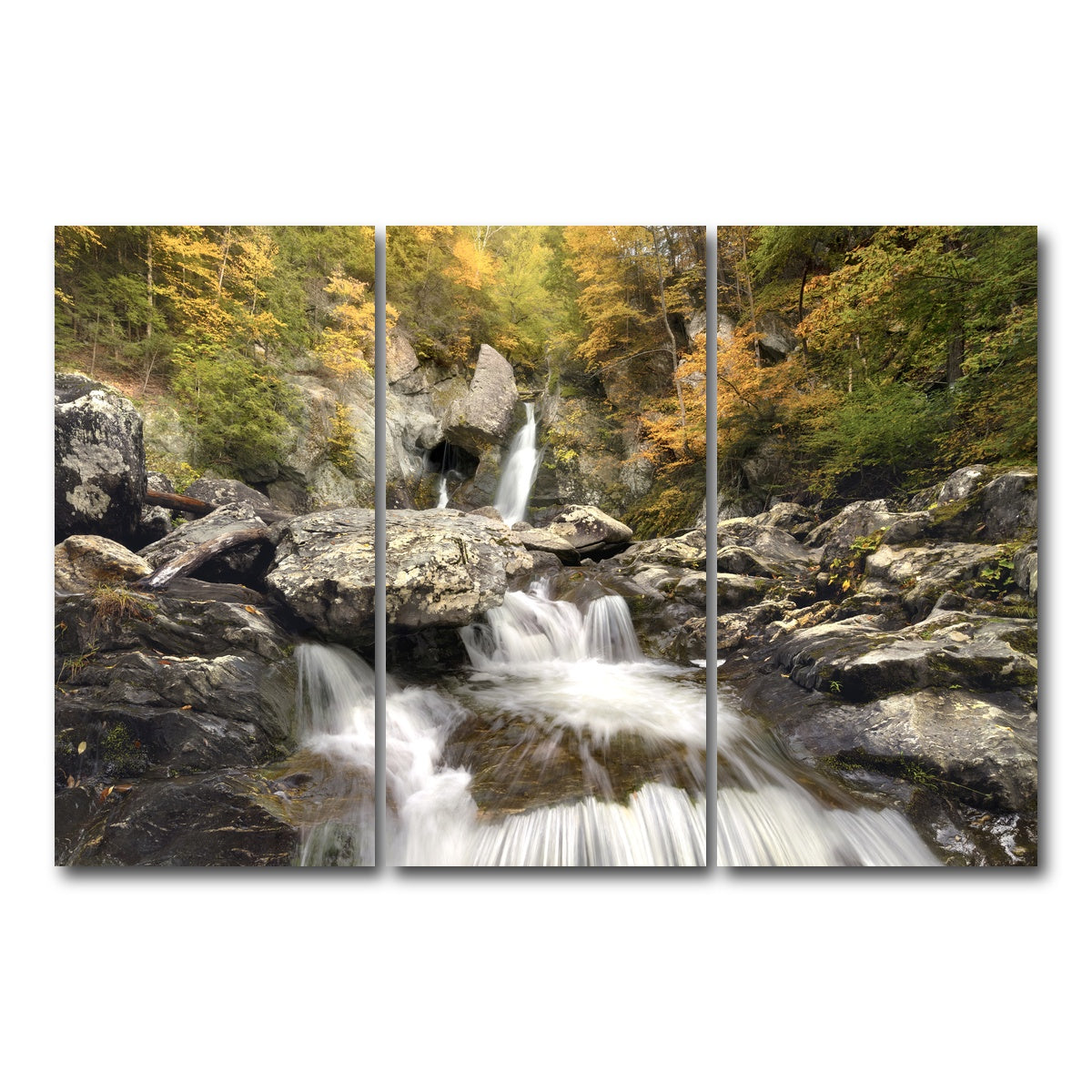 AUTO-MOCKUP WHITE | Down Stream | 3 Piece | Gallery Wrap Canvas | group=12x24