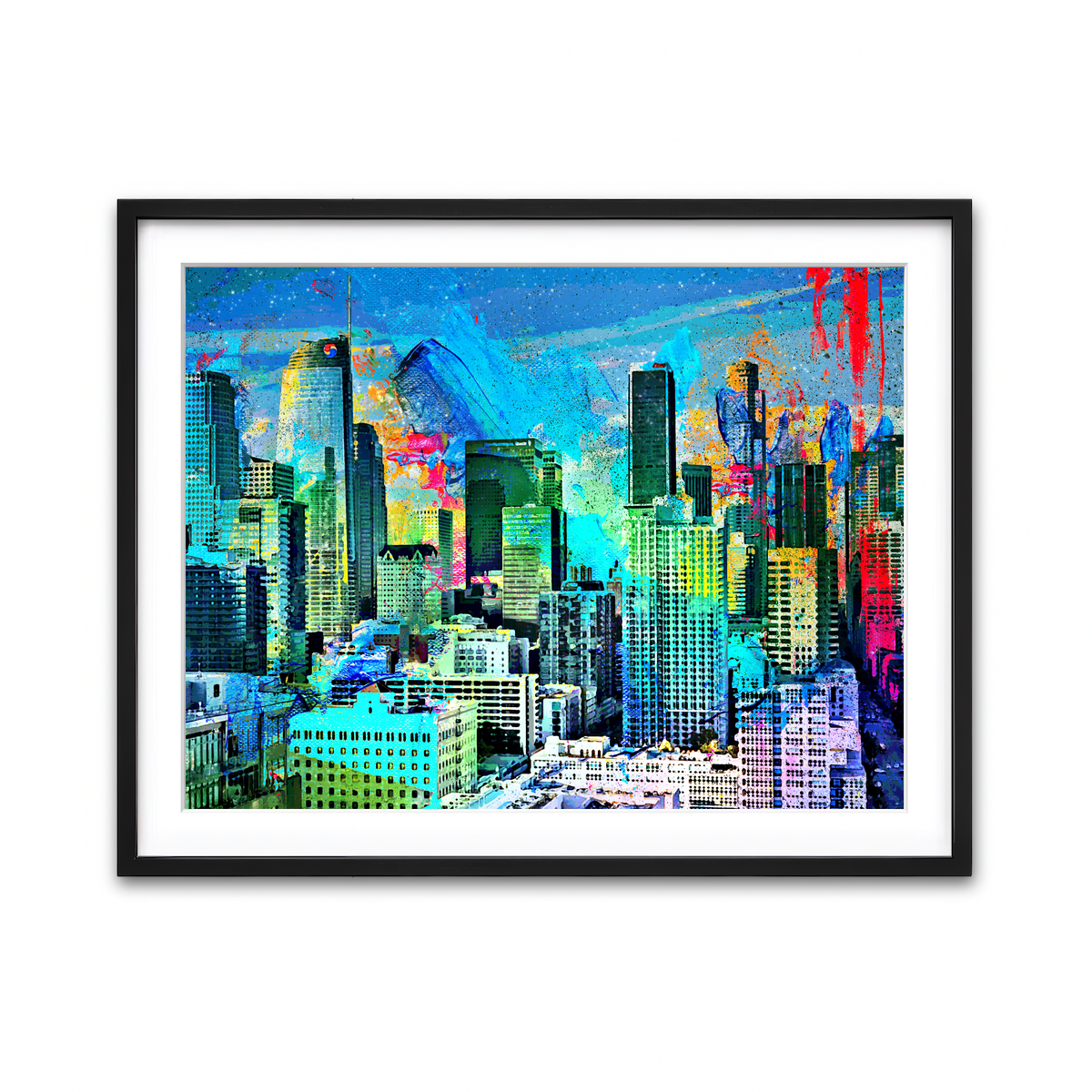 Framed Print 4x3 Black