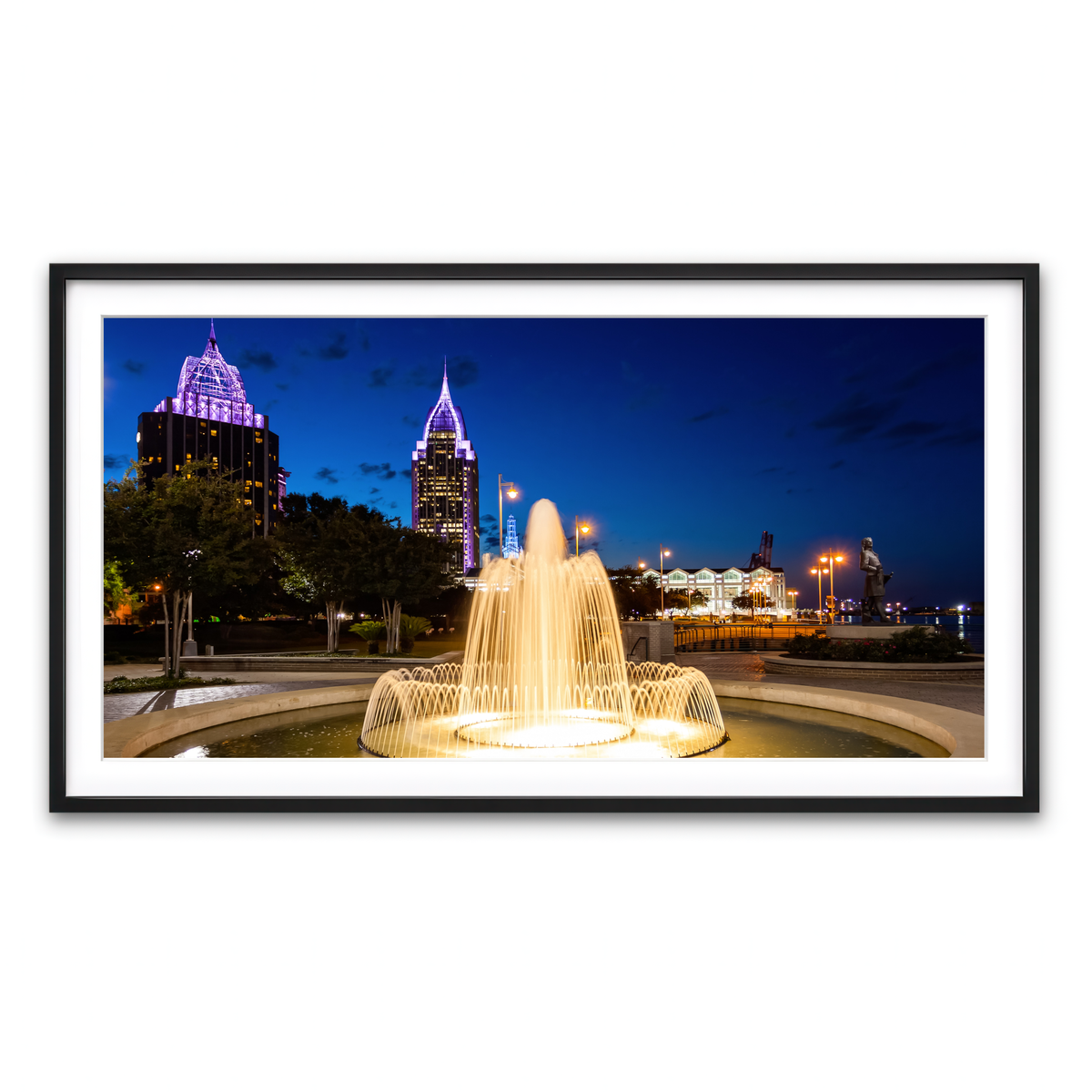 Framed Print 2x1 Black
