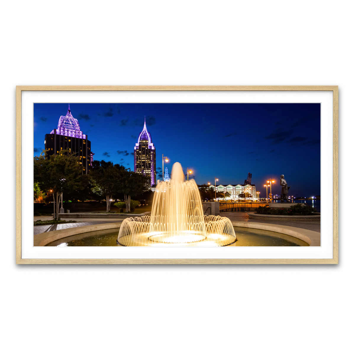 Framed Print 2x1 Natural