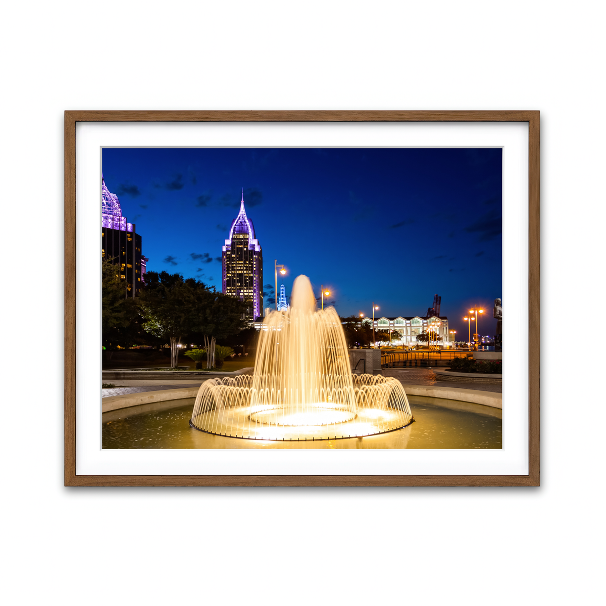 Framed Print 4x3 Walnut