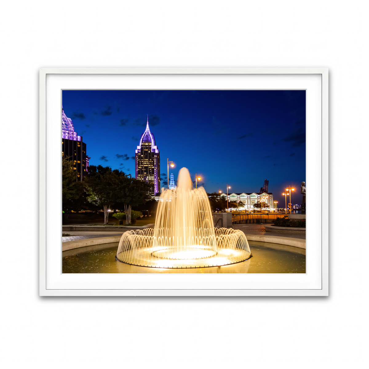 Framed Print 4x3 White