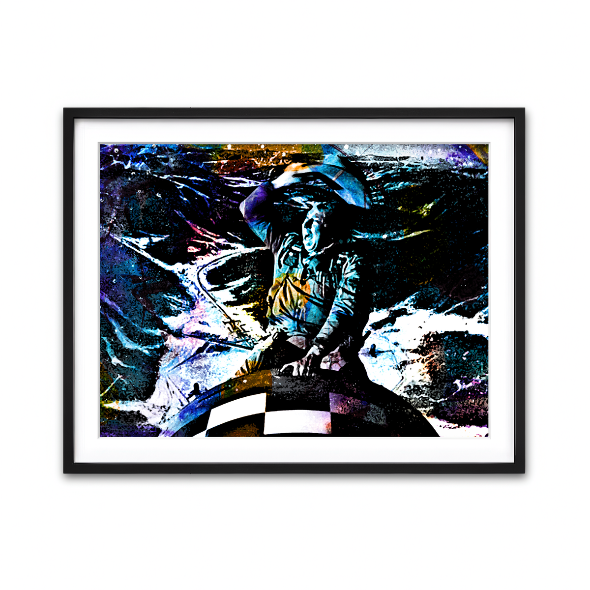 Framed Print 4x3 Black