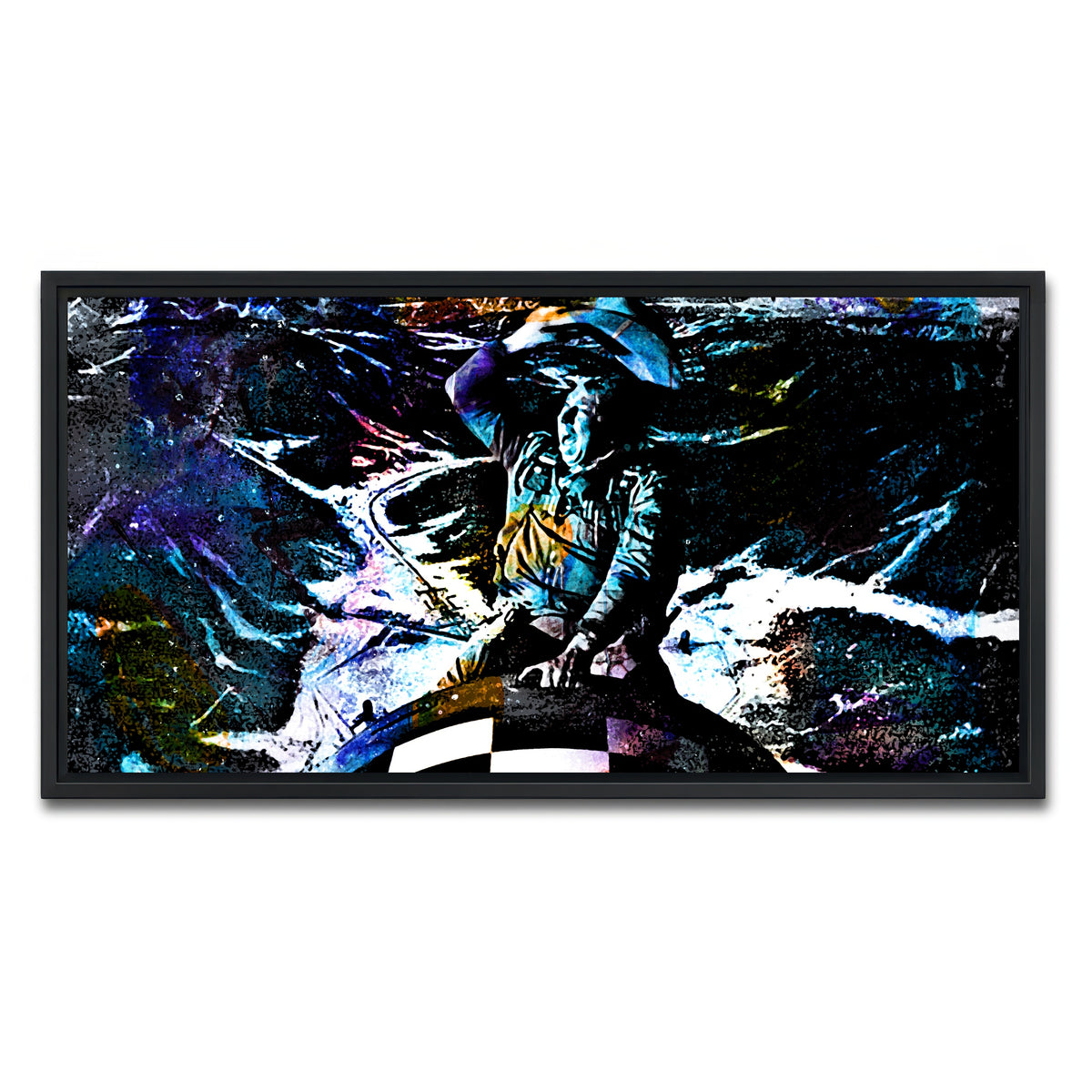 AUTO-MOCKUP WHITE | Dr. Strangelove | 1 Piece | Black Framed Canvas | group=2x1