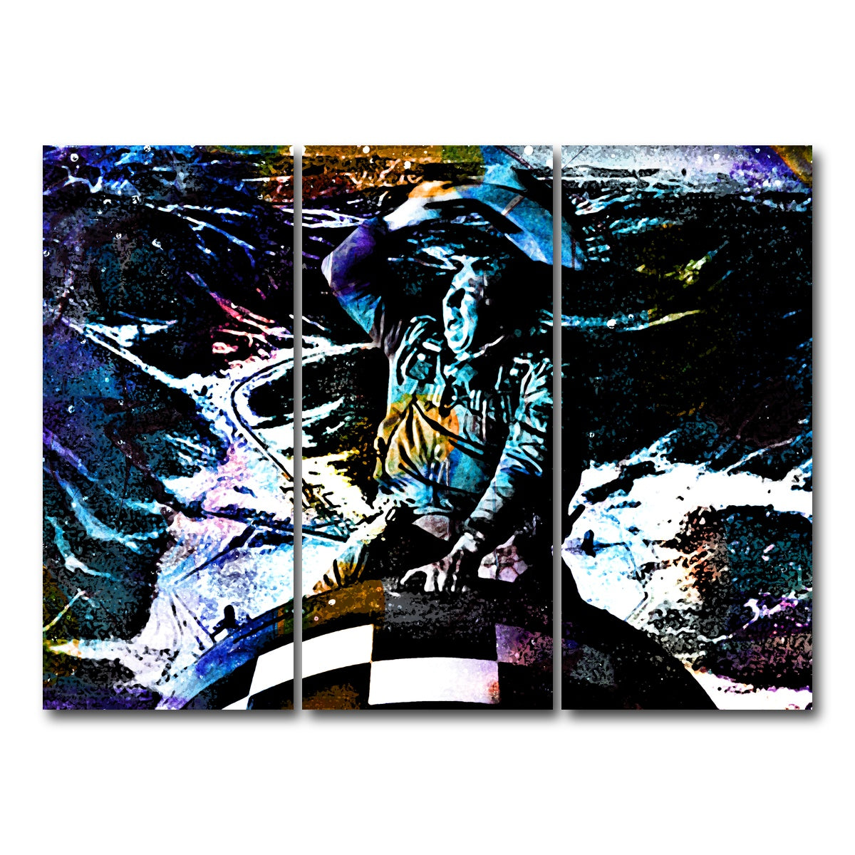 AUTO-MOCKUP WHITE | Dr. Strangelove | 3 Piece | Gallery Wrap Canvas | group=8x18