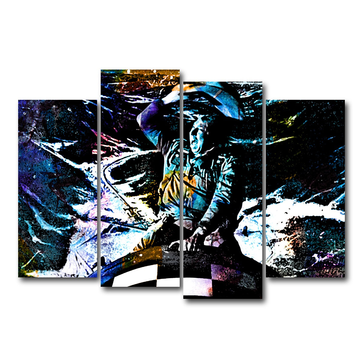 AUTO-MOCKUP WHITE | Dr. Strangelove | 4 Piece | Gallery Wrap Canvas | group=4_normal