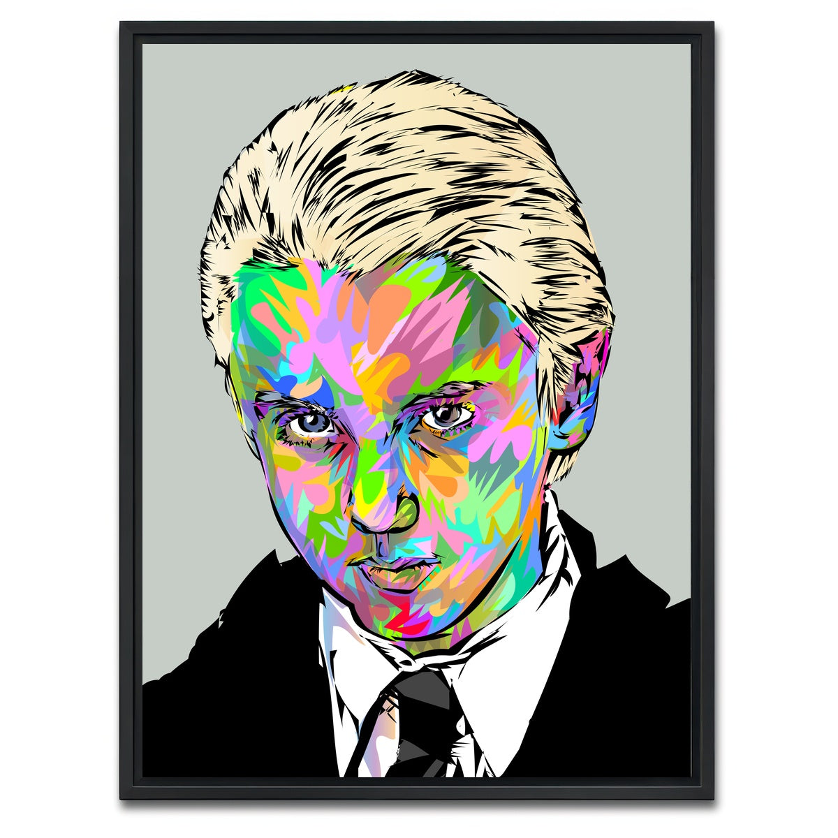 AUTO-MOCKUP WHITE | Draco Malfoy | 1 Piece | Black Framed Canvas | group=3x4