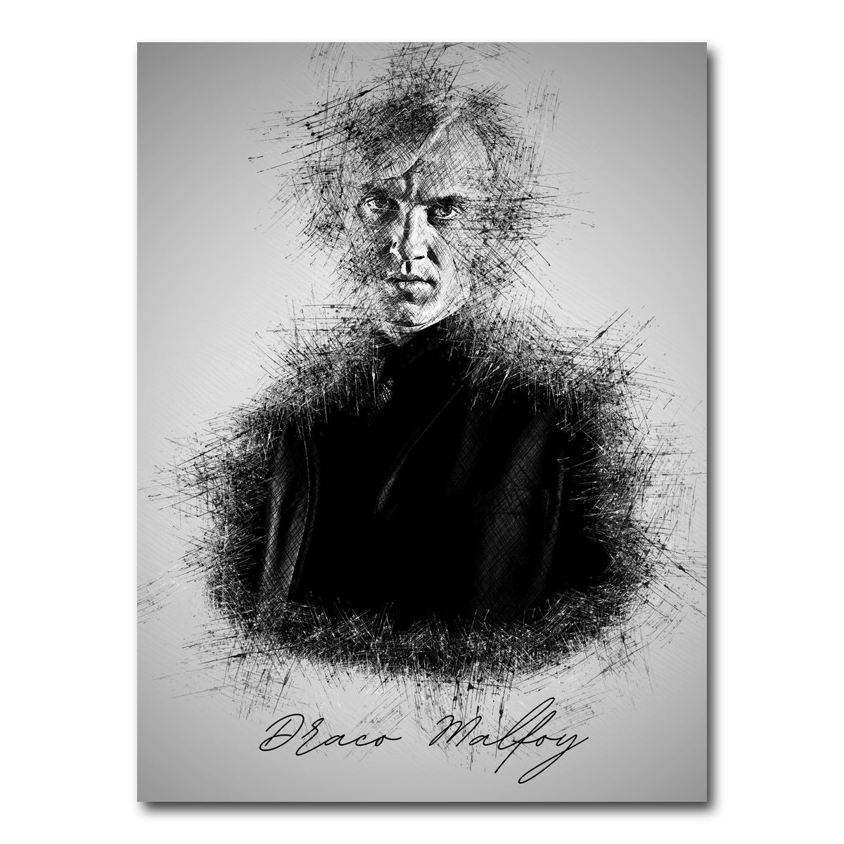 AUTO-MOCKUP WHITE | Draco Malfoy | 1 Piece | Gallery Wrap Canvas | group=3x4