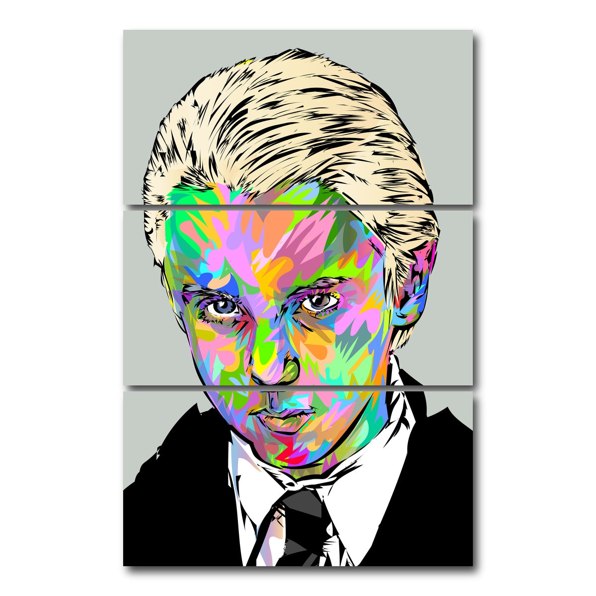 AUTO-MOCKUP WHITE | Draco Malfoy | 3 Piece | Gallery Wrap Canvas | group=12x24_stacked