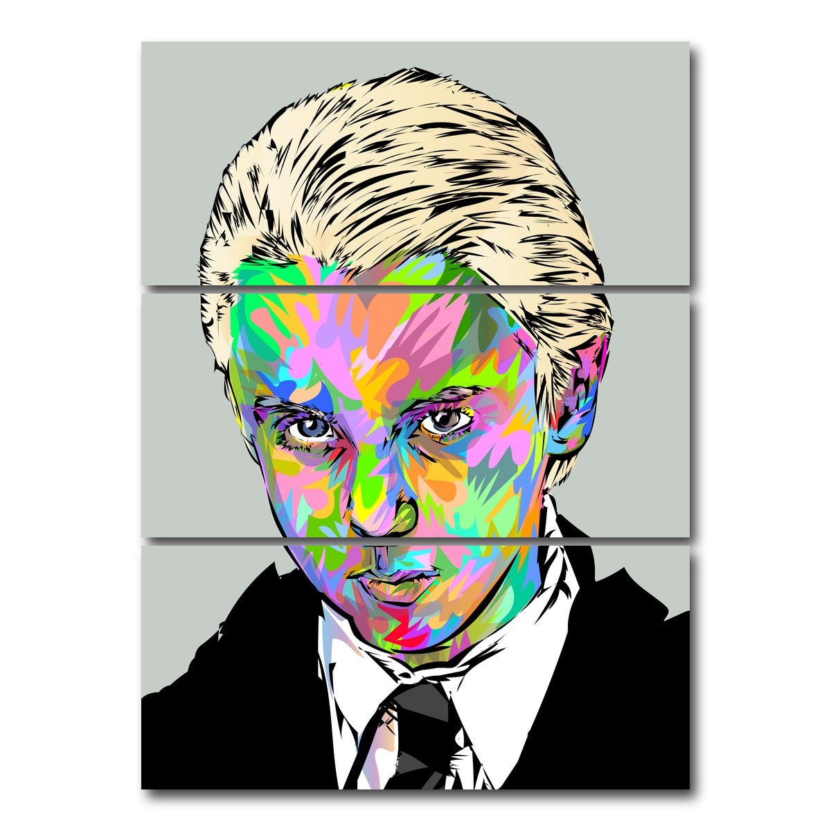 AUTO-MOCKUP WHITE | Draco Malfoy | 3 Piece | Gallery Wrap Canvas | group=8x18_stacked