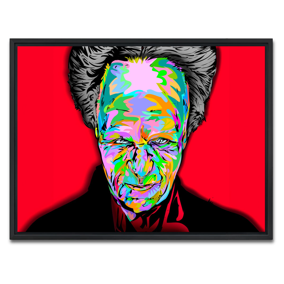 AUTO-MOCKUP WHITE | Dracula head | 1 Piece | Black Framed Canvas | group=4x3