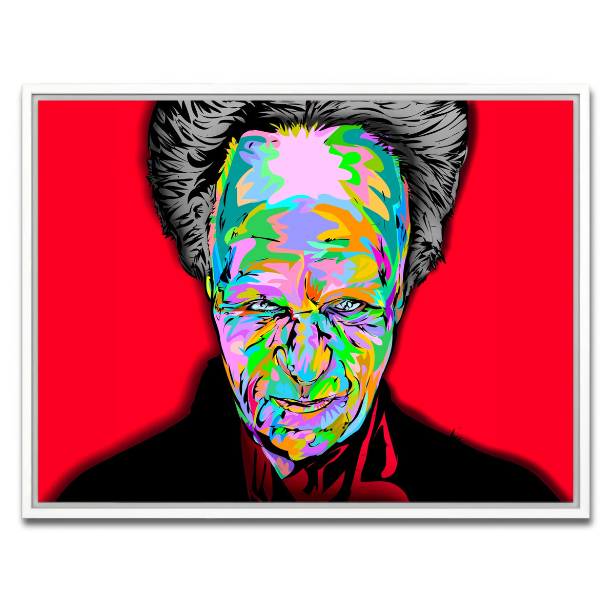 AUTO-MOCKUP WHITE | Dracula head | 1 Piece | White Framed Canvas | group=4x3