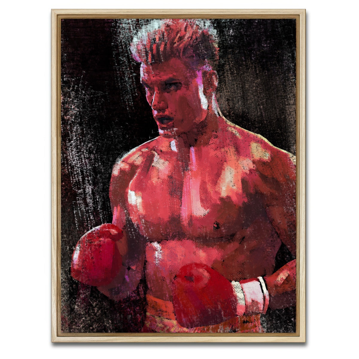 AUTO-MOCKUP WHITE | Drago | 1 Piece | Natural Framed Canvas | group=3x4