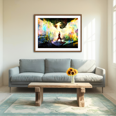 AUTO-MOCKUP ROOM | Dragon Age Wall Art