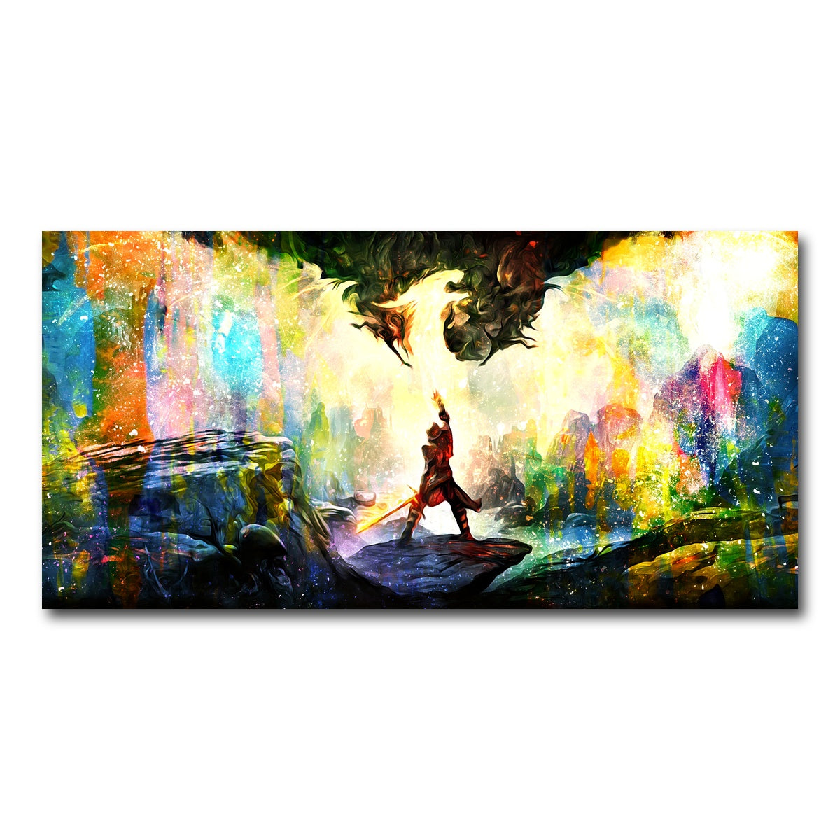 AUTO-MOCKUP WHITE | Dragon Age | 1 Piece | Gallery Wrap Canvas | group=2x1