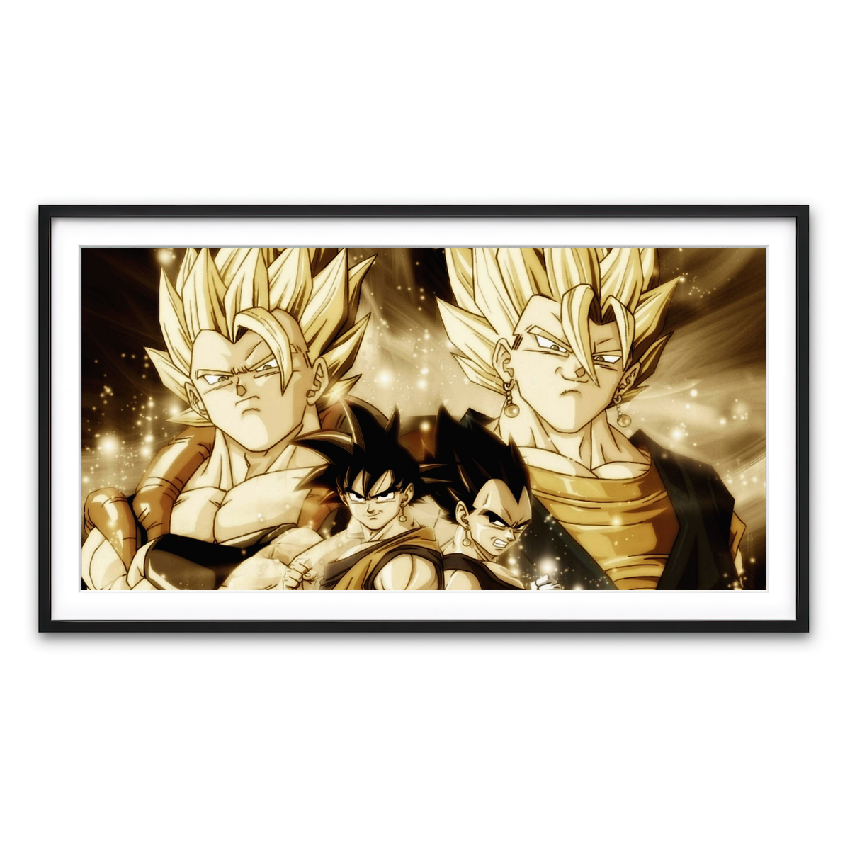 Framed Print 2x1 Black